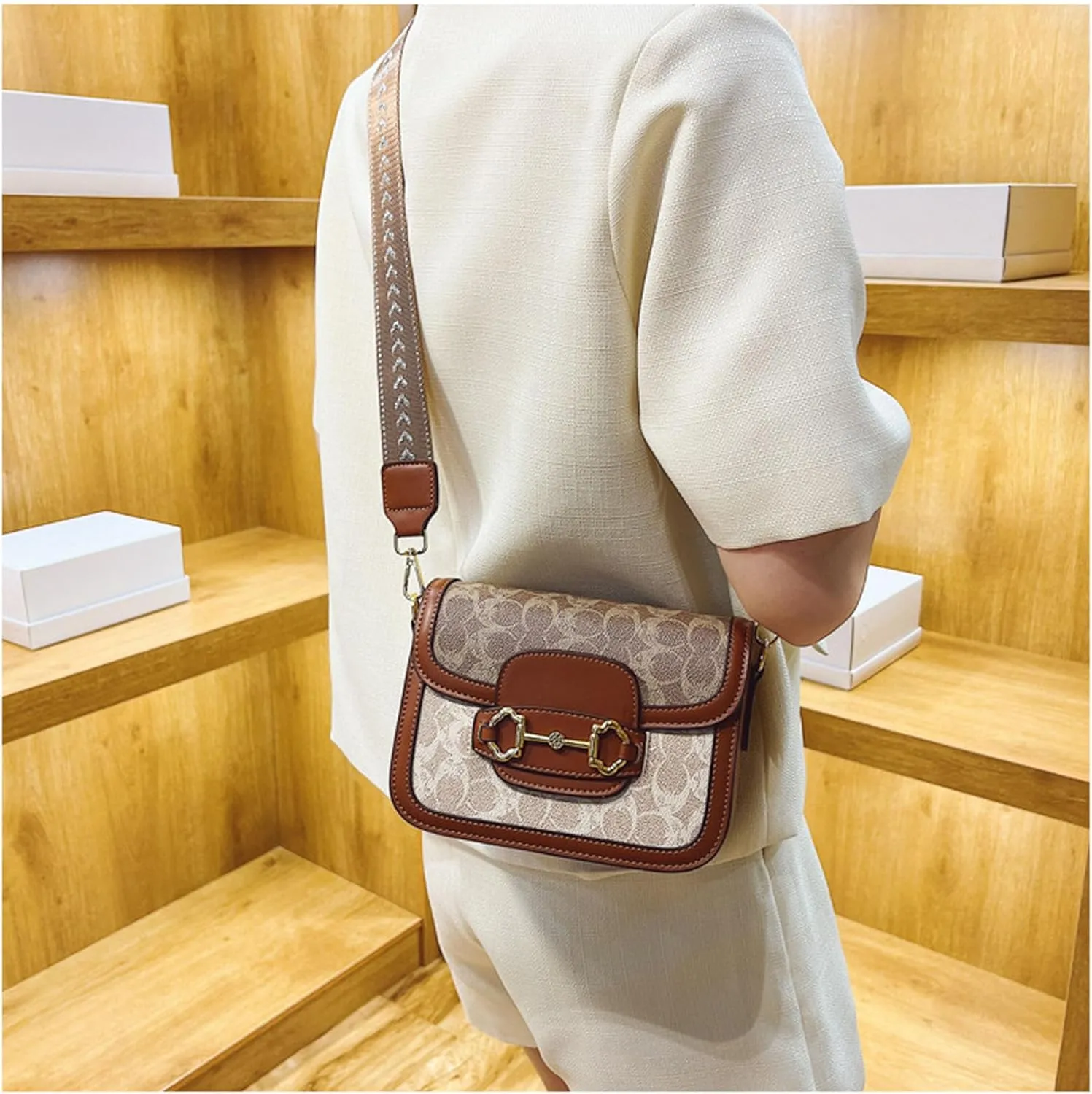 Crossbody Bags for Women - Leather Purse Handbag - Fashion Design