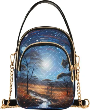 Crossbody Bags for Women Meteor Firefly Women's Crossbody Handbags Leather Purses Shoulder bag