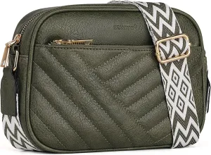 Crossbody Bags for Women Purses for Women Vegan Leather crossbody purse Handbags with Ajustable Strap