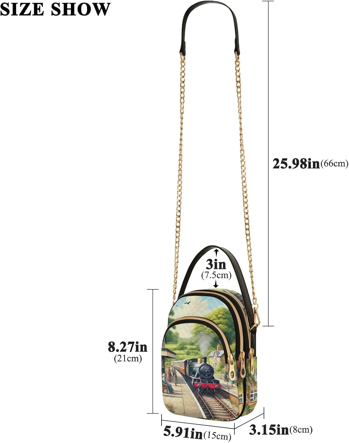 Crossbody Bags for Women Quilted Purse Crossbody