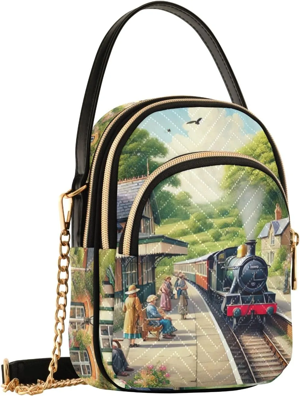 Crossbody Bags for Women Quilted Purse Crossbody