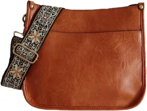 Crossbody Bags for Women Vegan Leather Hobo Purses Shoulder Handbags for with Wide Adjustable Strap Wallet