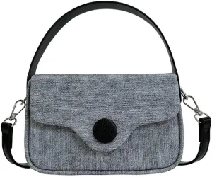 Crossbody Tote Bag for Women Cute Small Canvas Shoulder Bag Trendy Y2k Hobo Handbag Purse