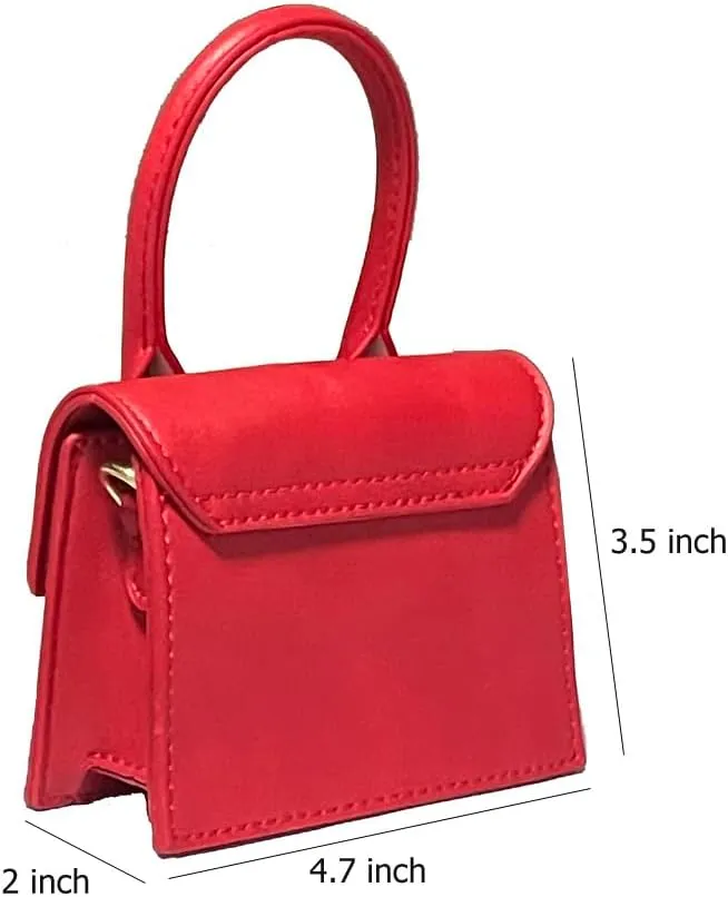 Cute Purse Mini Crossbody Bags for Women Top Handle Clutch Handbag