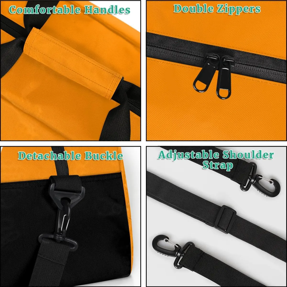 Dark Orange Custom Gym Bag for Women Men, Personalized Duffel Bag with Name, Small Sports Gym Bag Travel Duffle Bag Weekender Carry On Overnight Bags