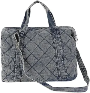 Denim Bags for Women Jeans Bag Denim Tote Bag Preppy Vintage Handbag Crossbody Shoulder Bag