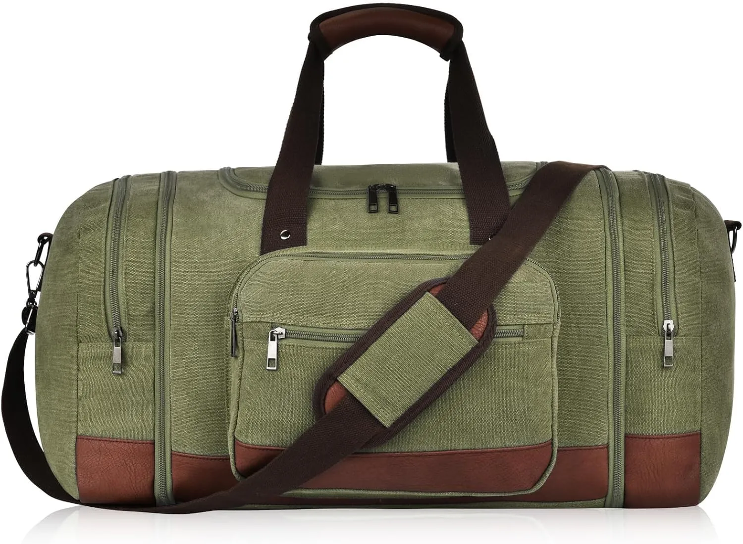 Dimayar Expandable Duffle Bag for Men, 50L Large-Capacity Weekender, Water-Resistant Mens Duffle Bags for Traveling, Lightweight & Durable Overnight Carry-On, Versatile Gym and Travel Bag