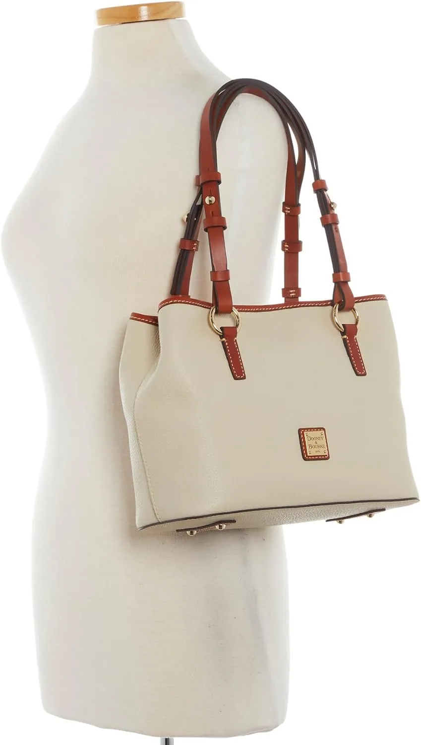 Dooney & Bourke Handbags and Accessories, Pebble Grain Leather Briana Small Shoulder Bag with Wristlet Pouch