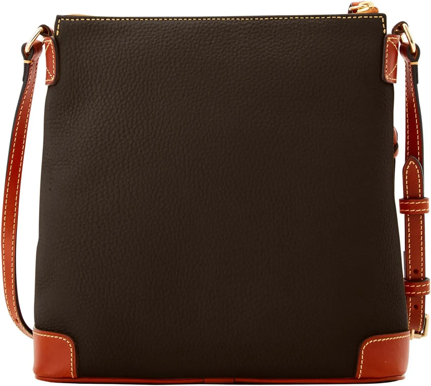 Dooney & Bourke Women's Crossbody in Pebble Grain Leather, Large Handbag with Adjustable Shoulder Strap