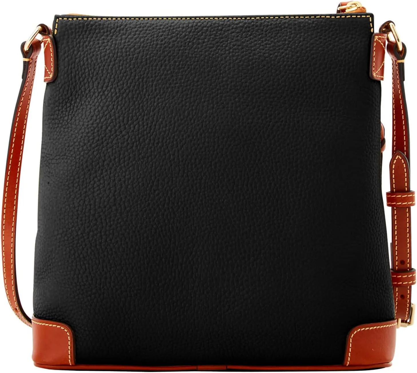 Dooney & Bourke Women's Crossbody in Pebble Grain Leather, Large Handbag with Adjustable Shoulder Strap