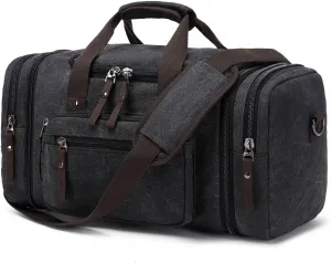 Duffle Bag for Travel SunBorls Expandable 24.8in Overnight Weekend Bag Holds 50L of Everyday Personal Items Carry on