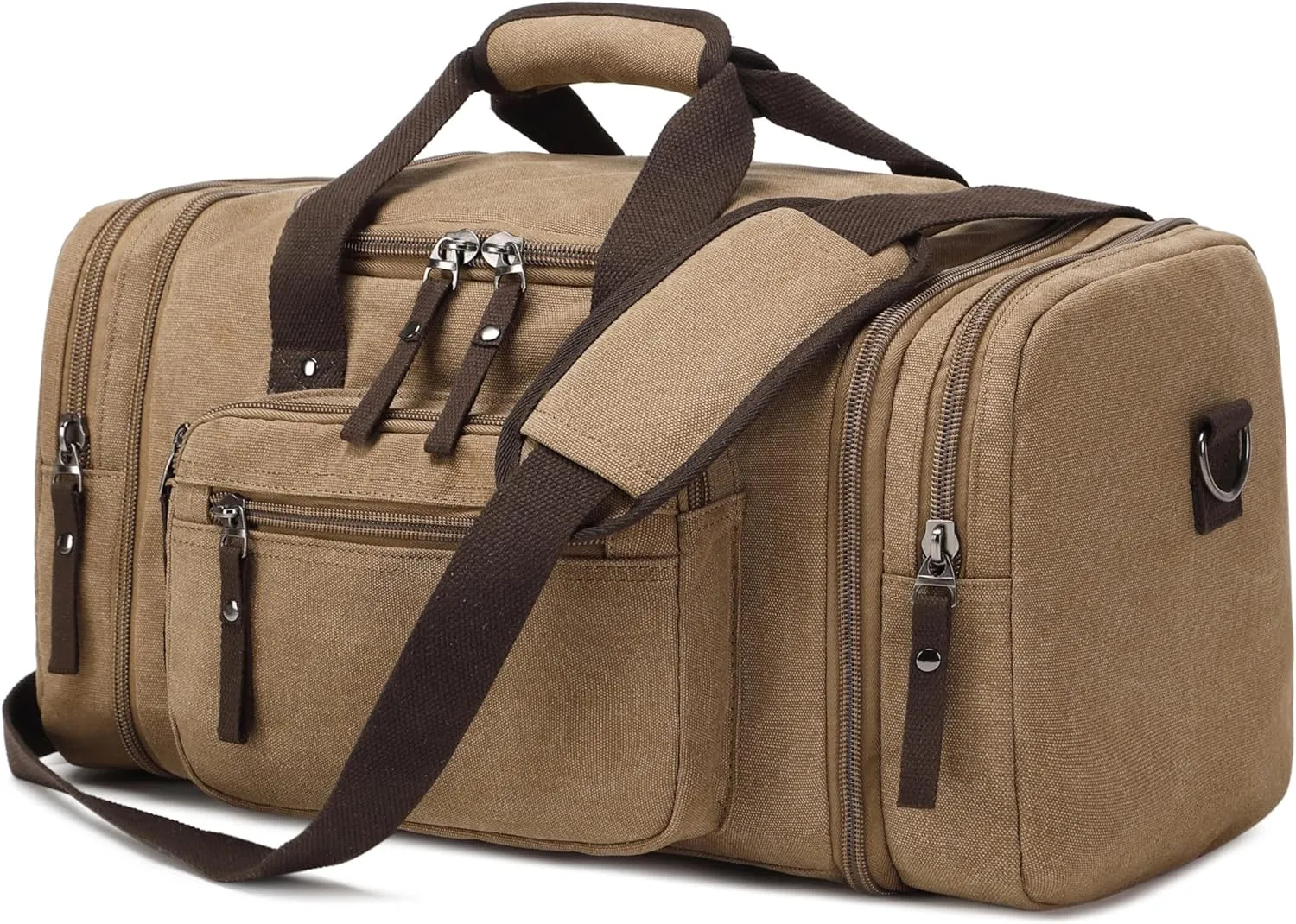 Duffle Bag for Travel SunBorls Expandable 24.8in Overnight Weekend Bag Holds 50L of Everyday Personal Items Carry on