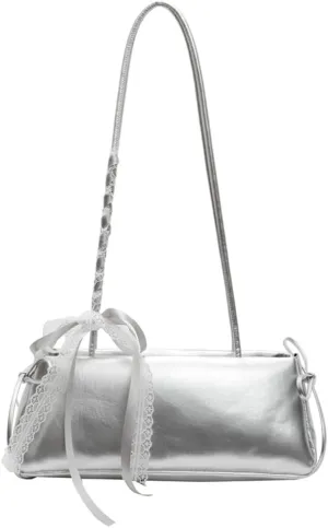 Elegant Shoulder Bags for Women Retro Classic Small Purse with Lace Detailing Trendy Handbags with Large Capacity