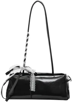 Elegant Shoulder Bags for Women Retro Classic Small Purse with Lace Detailing Trendy Handbags with Large Capacity