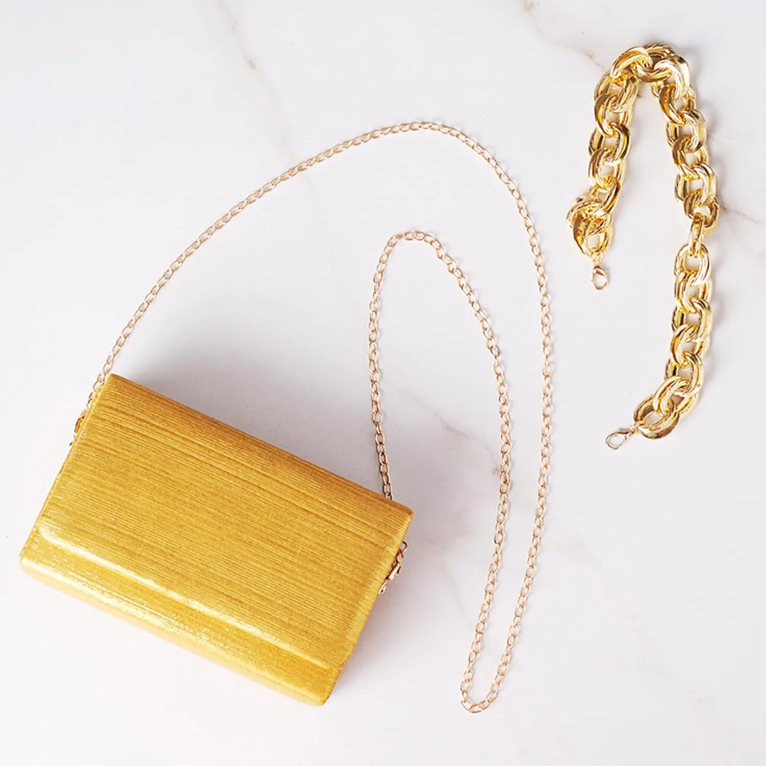 Evening Bag for Women Square Box Clutch Bag Bridal Wedding Purse Sparkly Sequin Handbag Elegant Shoulder Bag