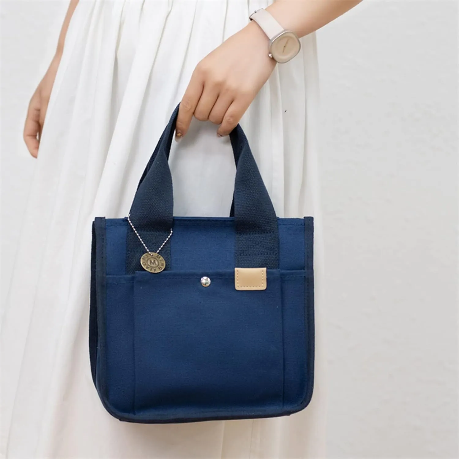 Fashion Bag Unisex Large Capacity Bags Fashion Portable Canvas Bags Messenger Bag Clear Tote
