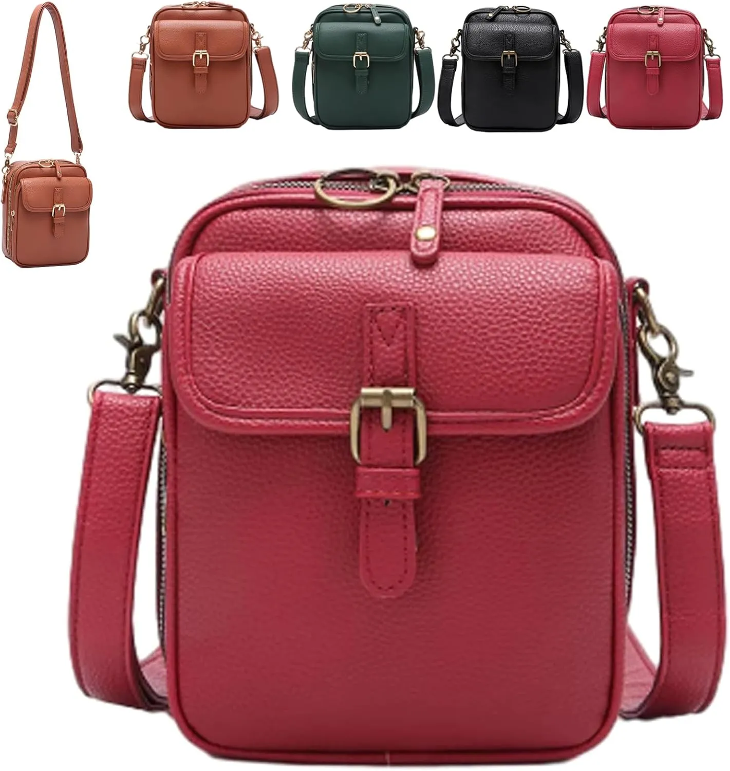 FETNHU Collaboraten1 Crossbody Leather Bag,Collaborateam Urvashi Tojoyride Collaboration Anti Theft Shoulder Bags for Women