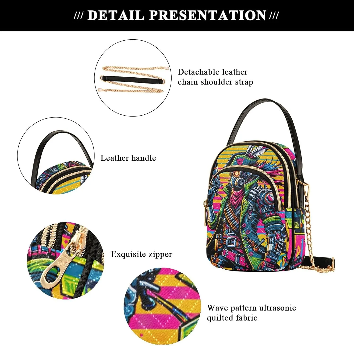 Flaming Cash Womens Crossbody Bags Phone Purse Crossbody for Women