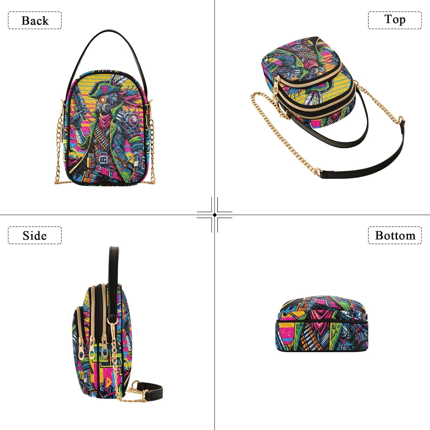 Flaming Cash Womens Crossbody Bags Phone Purse Crossbody for Women