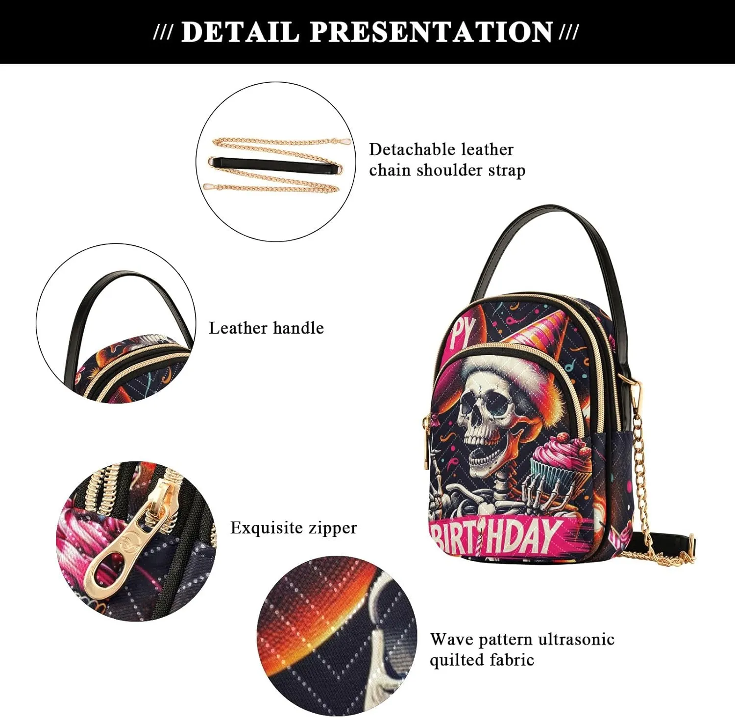 Flaming Cash Womens Crossbody Bags Phone Purse Crossbody for Women