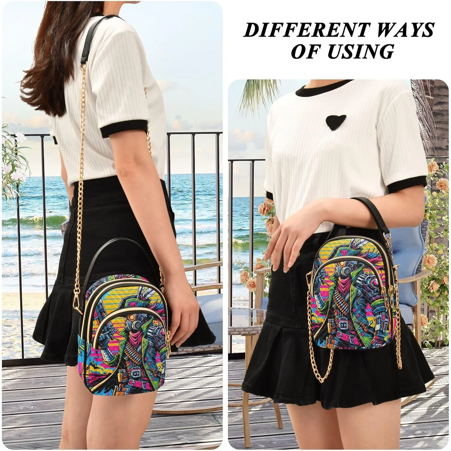Flaming Cash Womens Crossbody Bags Phone Purse Crossbody for Women