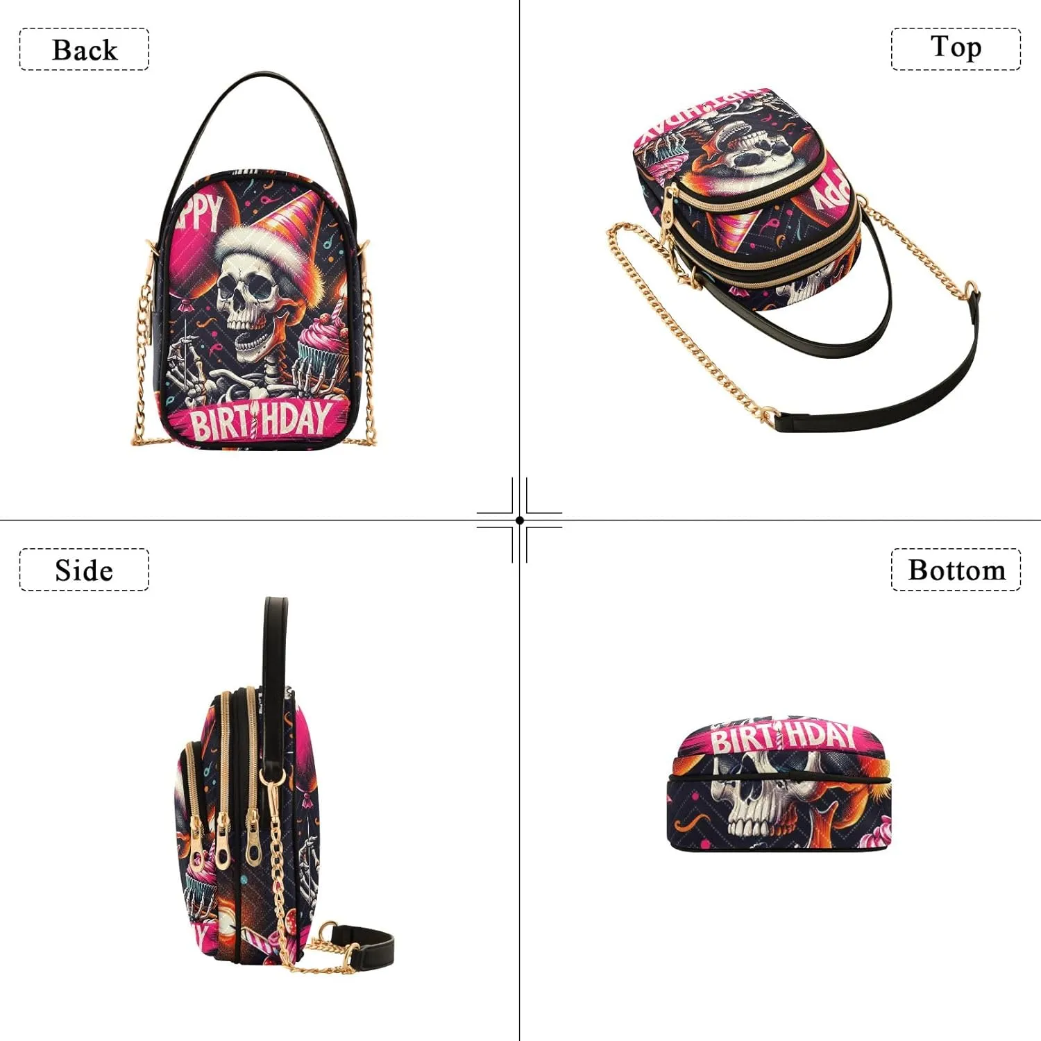 Flaming Cash Womens Crossbody Bags Phone Purse Crossbody for Women