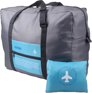 Foldable Travel Bag, Extra Large Storage Duffle Bag, Carry-on Large Duffel Bag, Luggage Bag, Overnight Bag for Men Women, Suit Gym, Camping or Business Trip