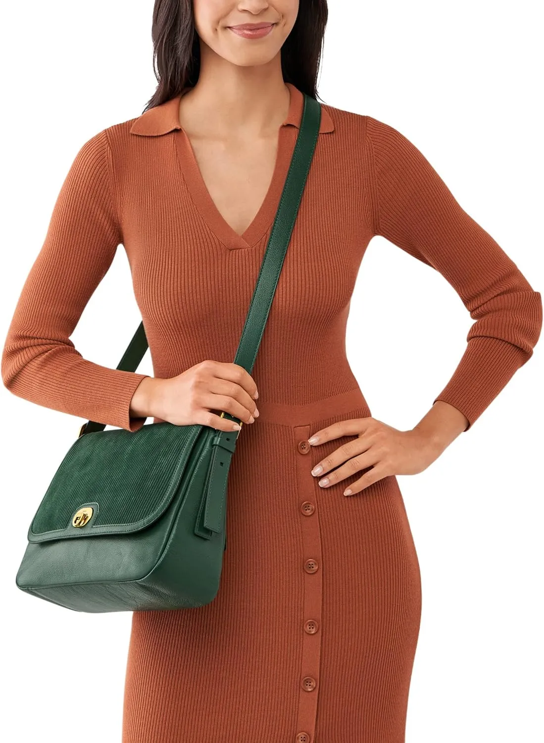Fossil Harper Flap Crossbody
