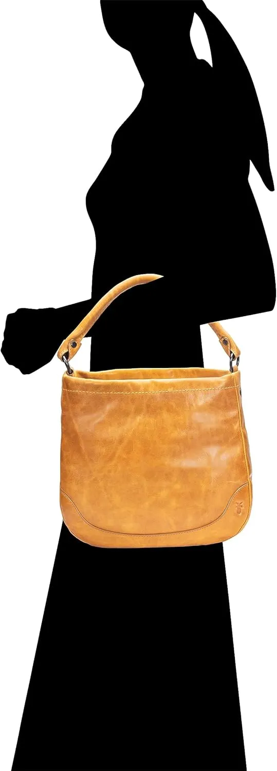 Frye Women's Melissa Hobo Handbag, Stylish Bag with Adjustable Strap & Pockets
