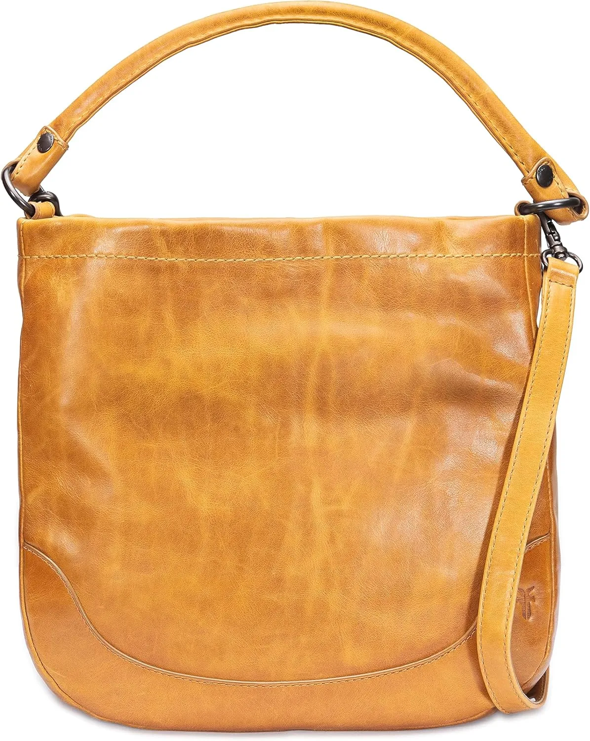 Frye Women's Melissa Hobo Handbag, Stylish Bag with Adjustable Strap & Pockets