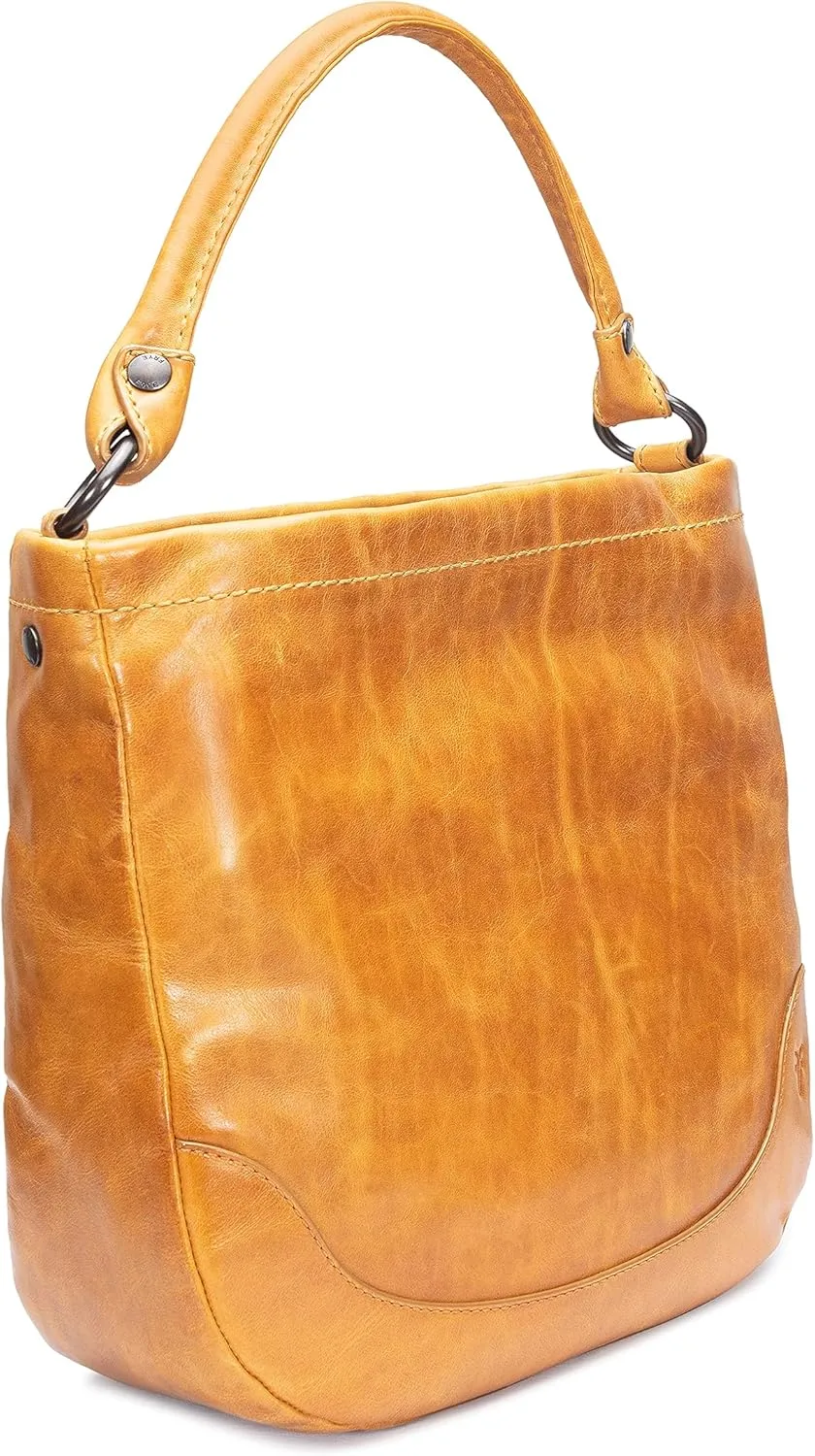 Frye Women's Melissa Hobo Handbag, Stylish Bag with Adjustable Strap & Pockets