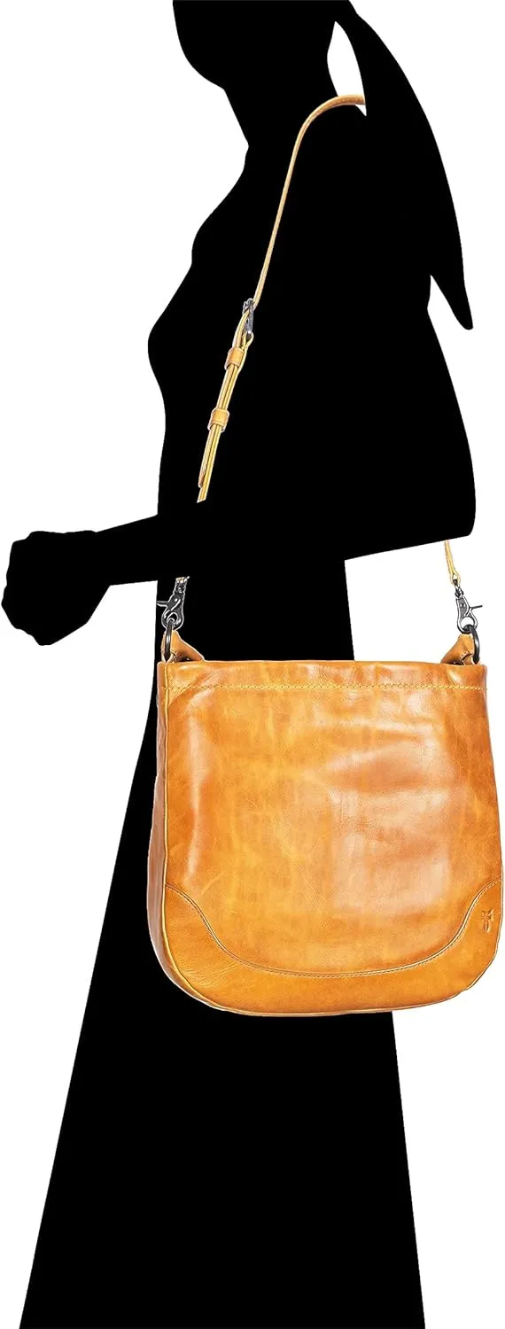 Frye Women's Melissa Hobo Handbag, Stylish Bag with Adjustable Strap & Pockets