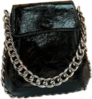 Genuine Leather Luxe Chain Bag