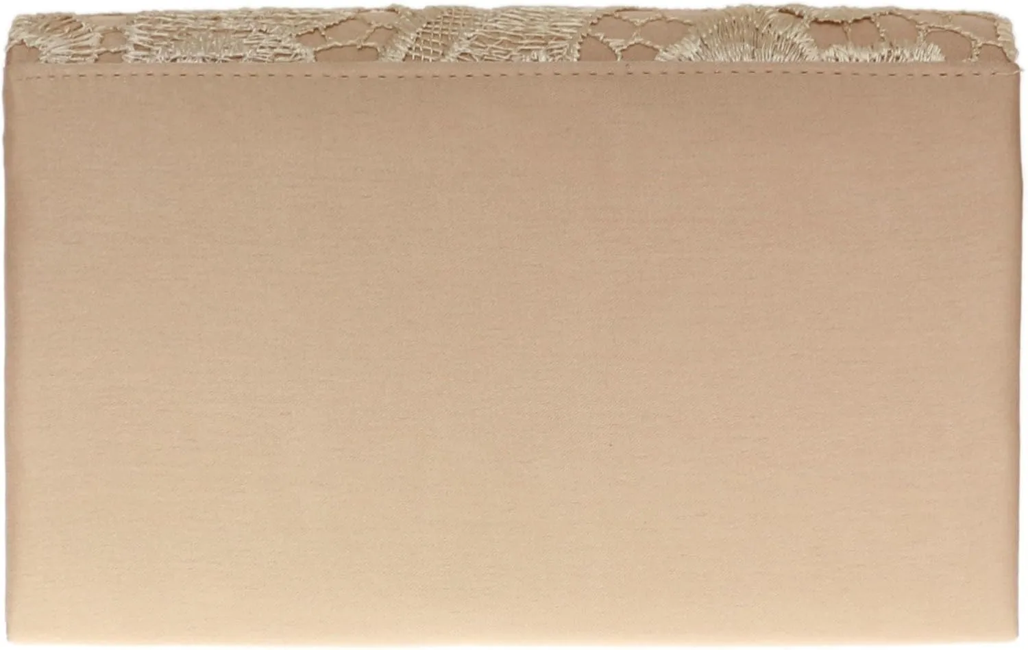 Girly HandBags Womens Satin Lace Clutch Bag