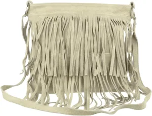 Girly HandBags Womens Suede Fringe Shoulder Bag Crossbody Slouch