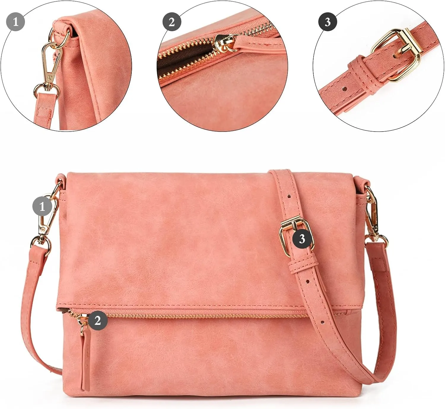 Gladdon Crossbody bags for Women Crossbody Purse Shoulder Bag