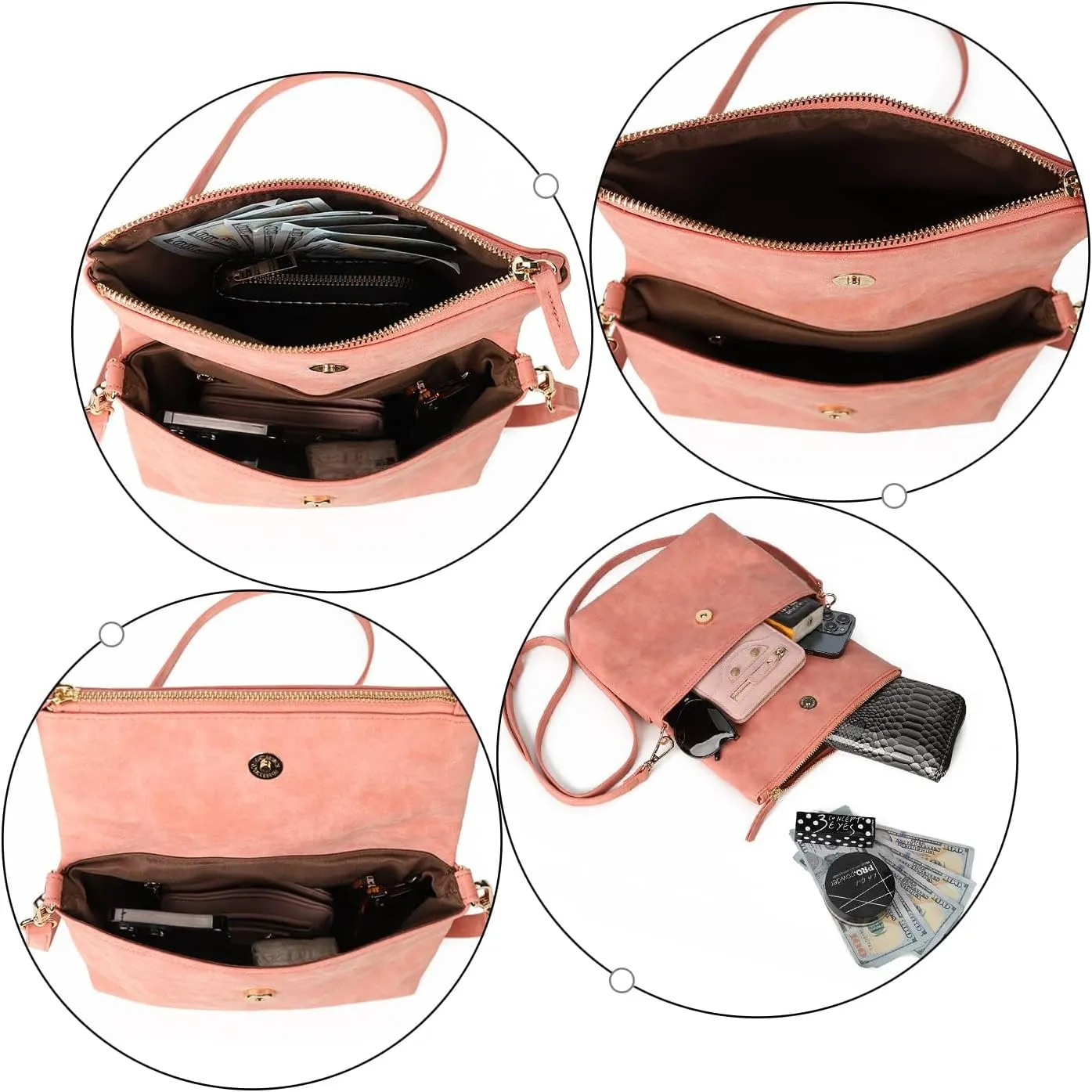 Gladdon Crossbody bags for Women Crossbody Purse Shoulder Bag