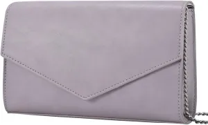 GM LIKKIE Clutch Purse for Women, Evening Envelope Clutch Bag, Crossbody Foldover PU Leather Shoulder Handbag