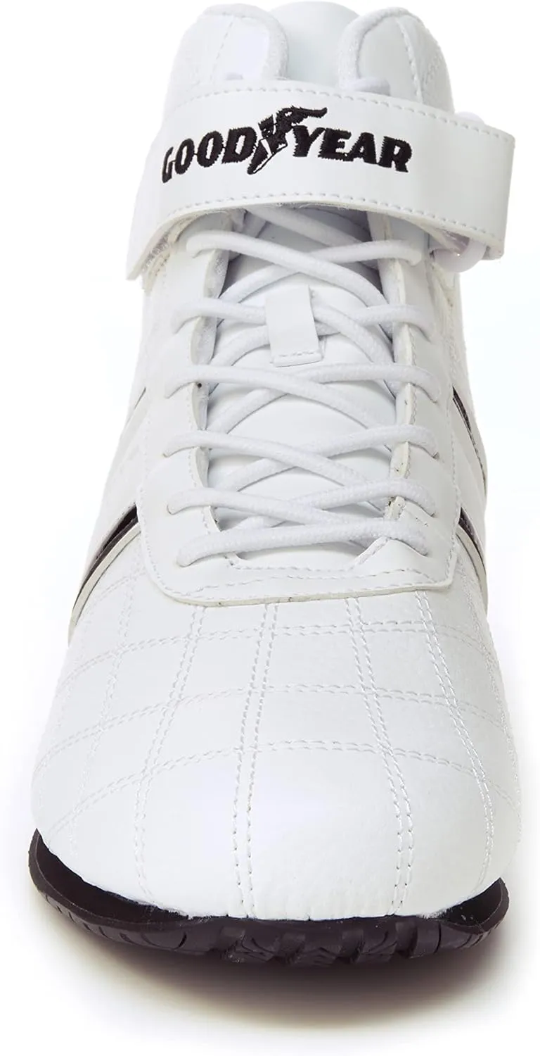 Goodyear Mens Clutch Racer Sneaker – High-Top Sneakers, PU Leather & Mesh Lining