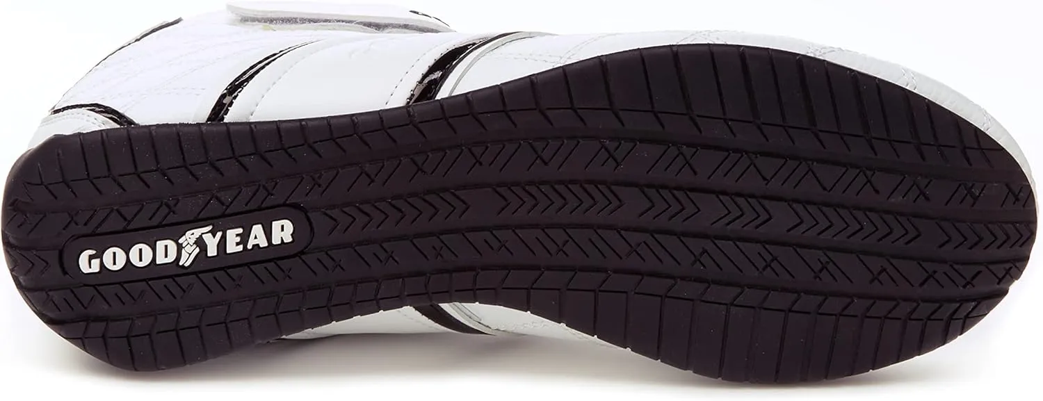 Goodyear Mens Clutch Racer Sneaker – High-Top Sneakers, PU Leather & Mesh Lining