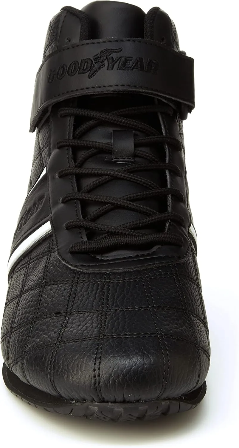 Goodyear Mens Clutch Racer Sneaker – High-Top Sneakers, PU Leather & Mesh Lining