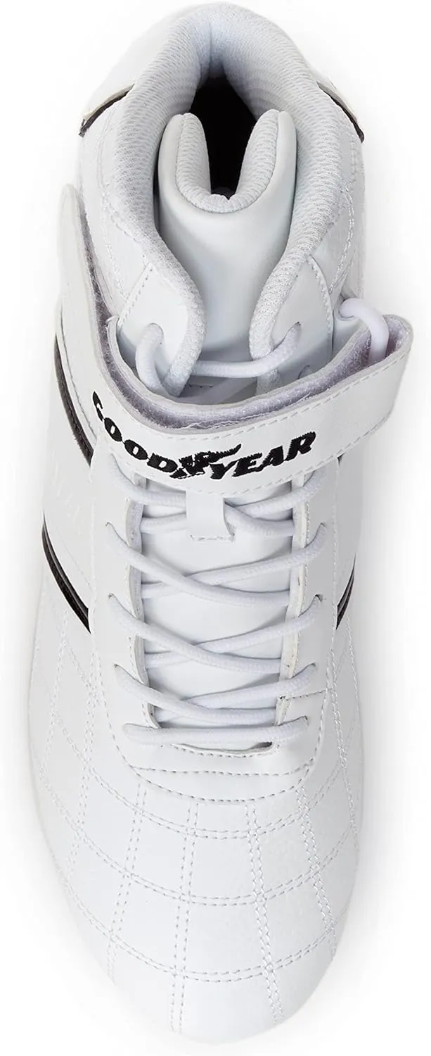 Goodyear Mens Clutch Racer Sneaker – High-Top Sneakers, PU Leather & Mesh Lining