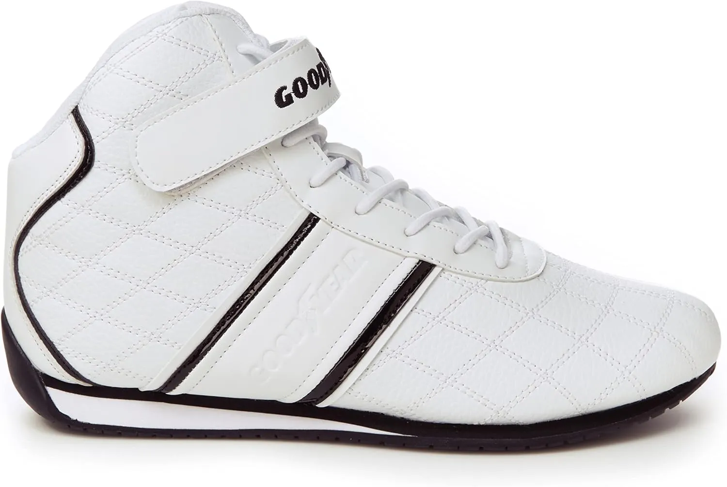 Goodyear Mens Clutch Racer Sneaker – High-Top Sneakers, PU Leather & Mesh Lining