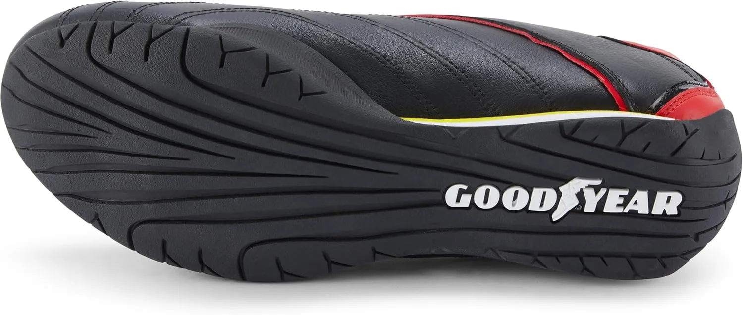 Goodyear Mens Ori Racer Sneakers – Hendrick Motorsports Low-Top Lace Up Performance Sneakers, Leather & Mesh Lining