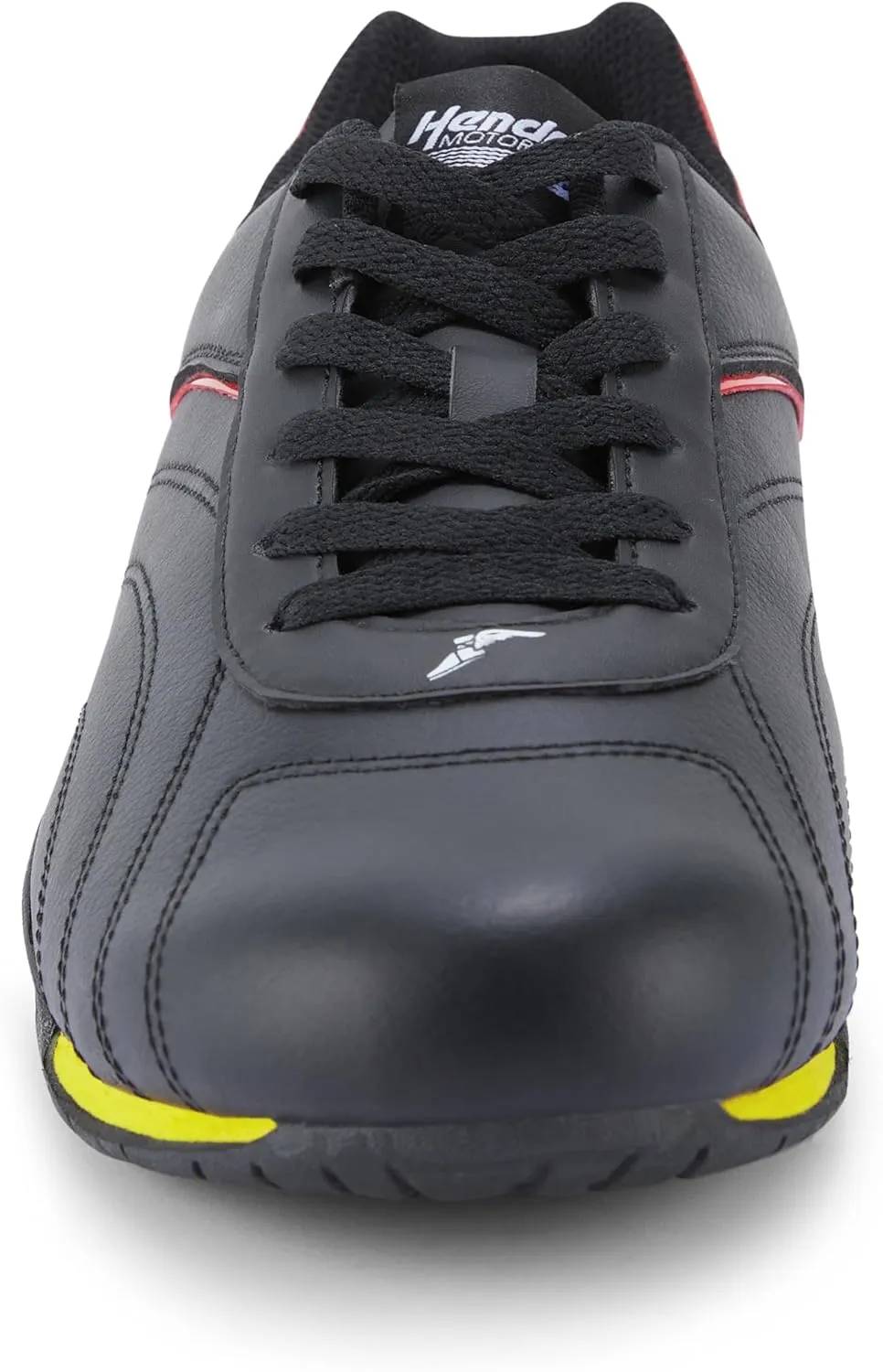 Goodyear Mens Ori Racer Sneakers – Hendrick Motorsports Low-Top Lace Up Performance Sneakers, Leather & Mesh Lining