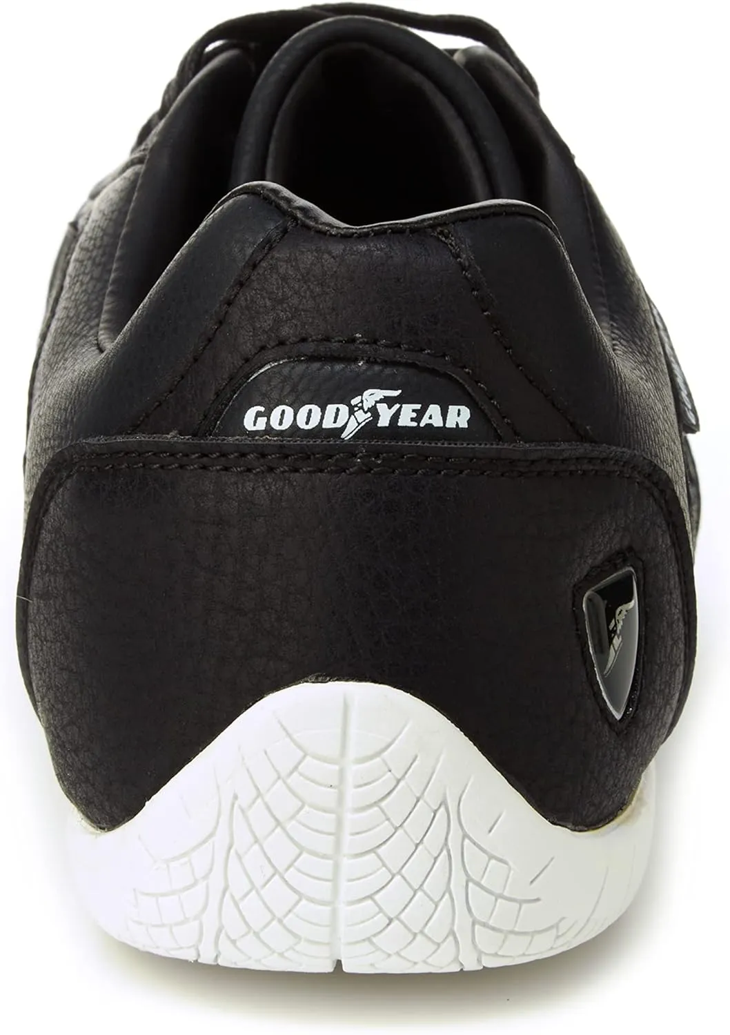 Goodyear Octane Racing Sneaker for Men, Pair, Athletic Auto Racing Footwear with Non-Slip EVA Rubber Soles, PU Leather Upper, Mesh Lining