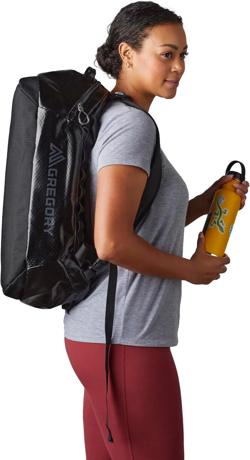 Gregory Alpaca 40L Water-Resistant Adventure Travel/Gear Organization Duffel Bag with Packing Cube Included, Fir Green