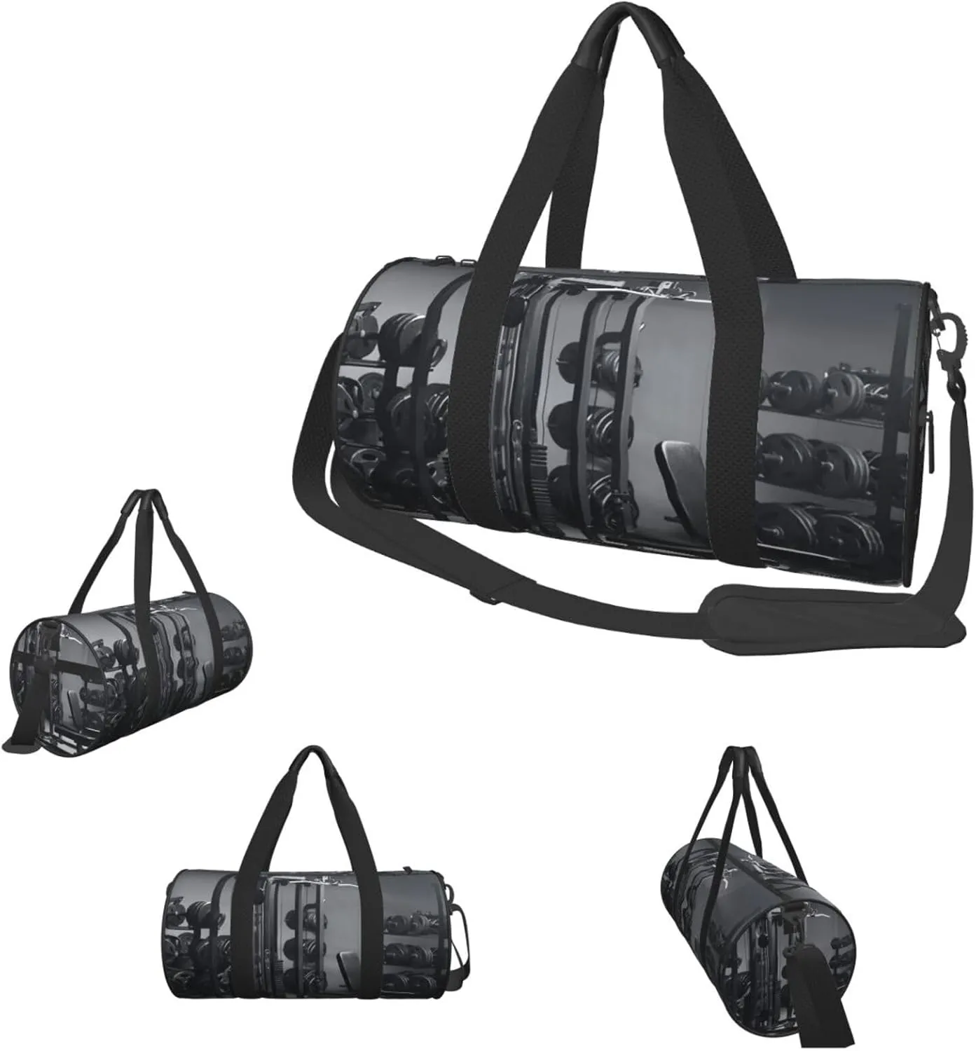 Gym Bags Small Gym Equipment Duffel Bag Overnight Bag with Shoe Compartment Carryon Bag for Men Women