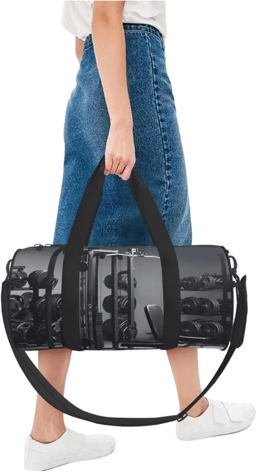 Gym Bags Small Gym Equipment Duffel Bag Overnight Bag with Shoe Compartment Carryon Bag for Men Women
