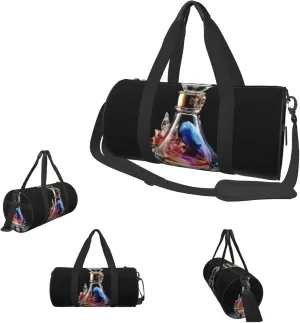 Gym Bags Small Perfume Bottle Duffel Bag Overnight Bag with Shoe Compartment Carryon Bag for Men Women